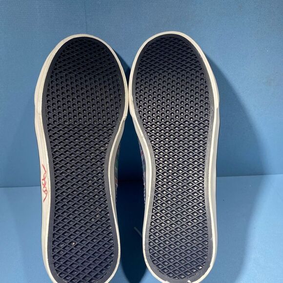 Vans OFF THE WALL classic Plaid Shoe, Women Sz 7, Classic Canvas Skate Sneaker - Picture 7 of 8